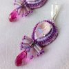 Boucles d’oreille Fuchsia