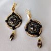 Black Moon Earrings