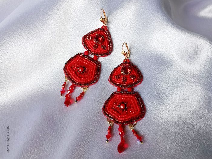 Begonia Earrings