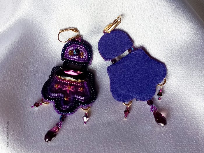 Boucles d’oreille Campanula – Image 3