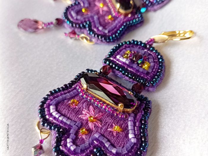 Boucles d’oreille Campanula – Image 2