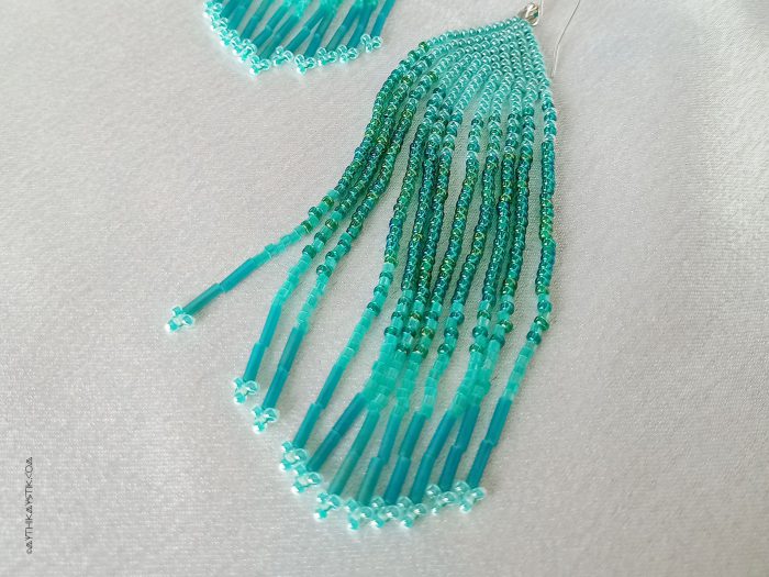 Boucles d’oreille Fleuve Enipee