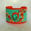 Manchette Fleurs de corail