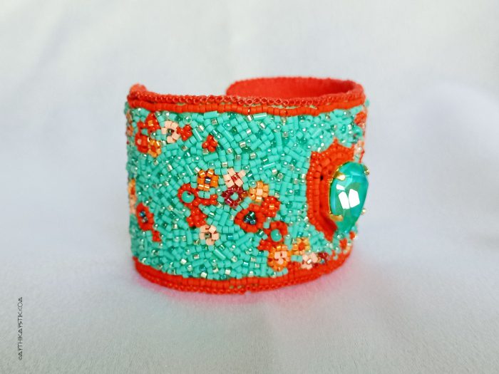 Manchette Fleurs de corail – Image 5