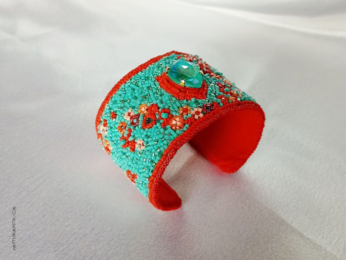 Manchette Fleurs de corail – Image 3