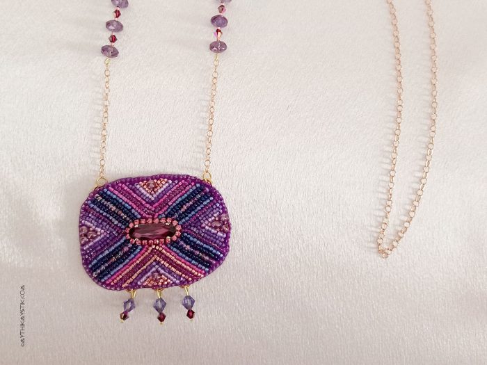 Collier Secrète Violette – Image 5