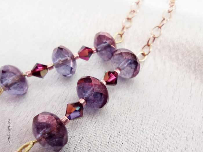 Collier Secrète Violette – Image 3