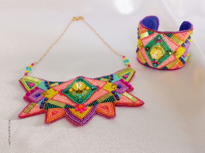 Lotus Rainbow Necklace - Image 2