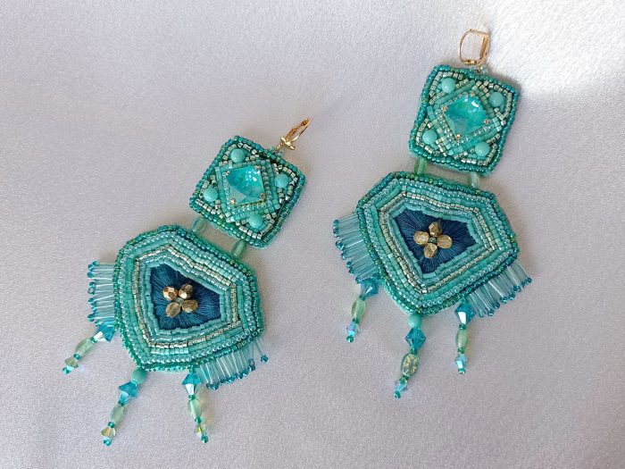Boucles d’oreille Larmes de sirène