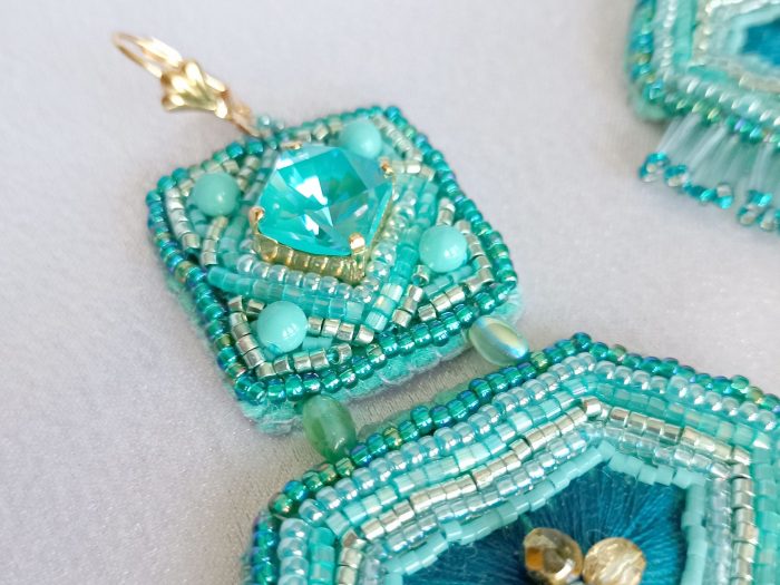 Boucles d’oreille Larmes de sirène – Image 4