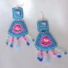Boucles d’oreille Centaurée