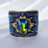 Peacock Flower Cuff