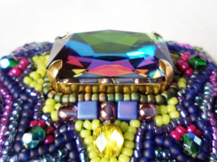 Peacock Flower Cuff - Image 5