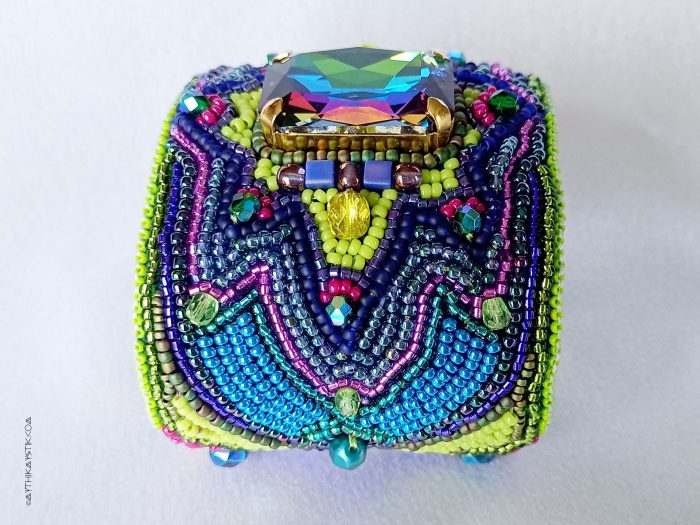 Peacock Flower Cuff - Image 6