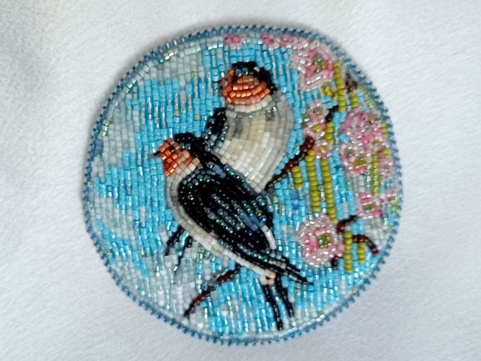 Lucky Swallows Brooch