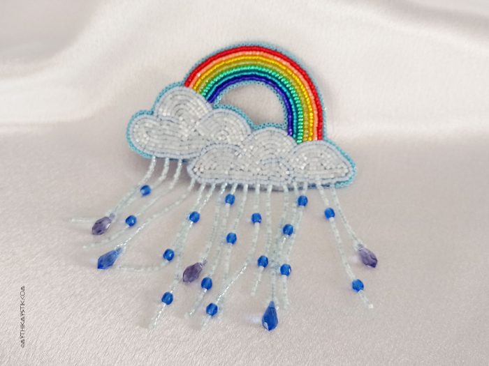 Rainbow Brooch