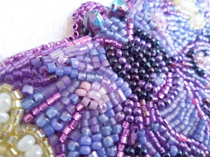 Purple Butterfly Brooch 1 - Image 2