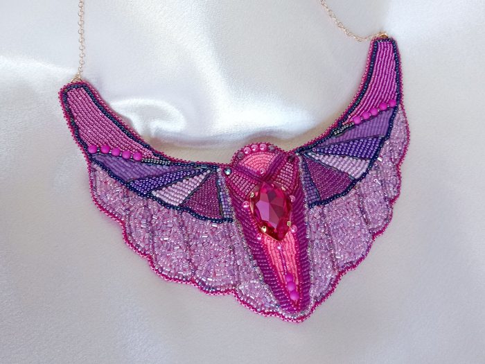 Collier L’étourneau Améthyste