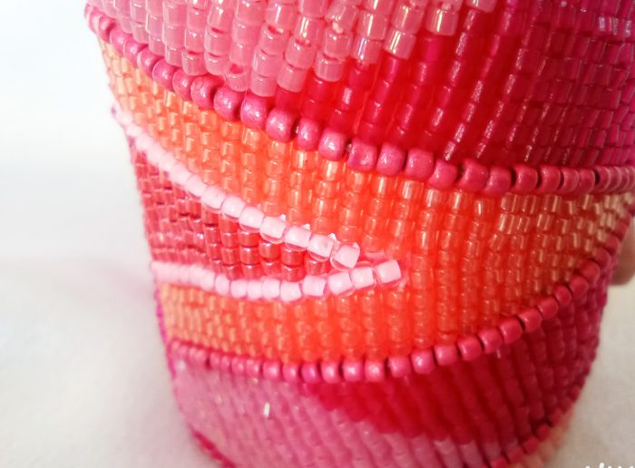 Pink Teardrop Cuff - Image 8