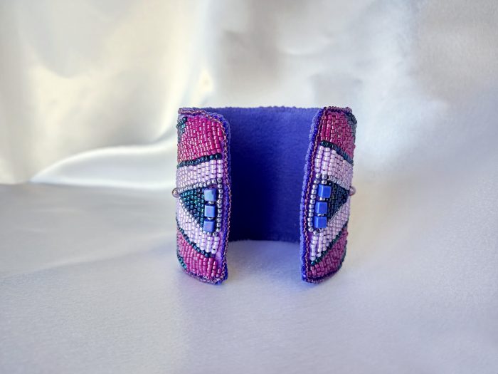 Purple Teardrop Cuff - Image 4