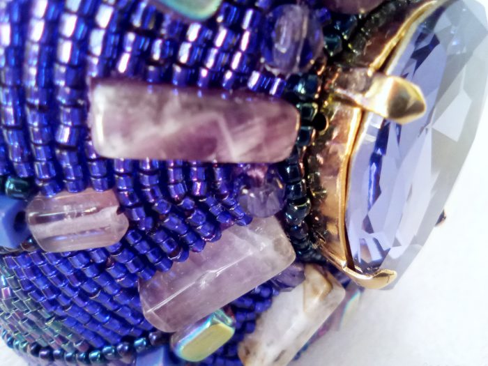 Purple Teardrop Cuff - Image 5