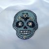 Broche Calavera Dark Silver