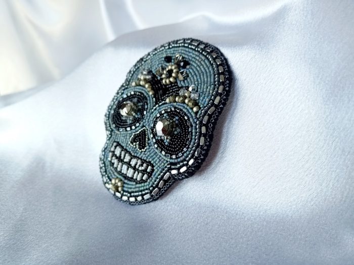 Broche Calavera Dark Silver – Image 3
