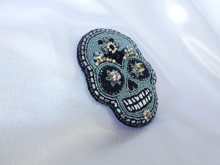 Broche Calavera Dark Silver – Image 2
