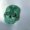 Broche Calavera Agua Verde – Image 2