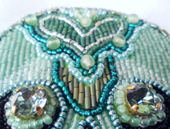 Broche Calavera Agua Verde – Image 6