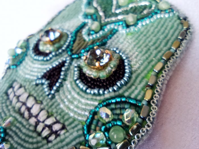 Broche Calavera Agua Verde – Image 5