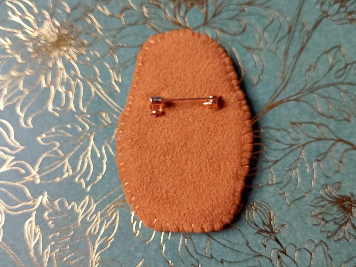 Matriochka Doll Sangeetha Brooch - Image 4