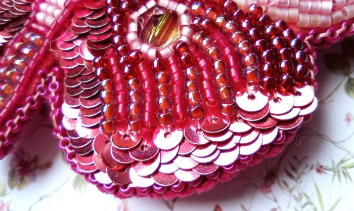 Pink Butterfly Brooch - Image 8