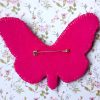 Pink Butterfly Brooch - Image 6