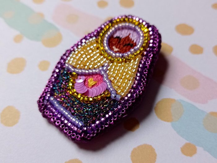 Matriochka Doll Diaka Brooch - Image 2
