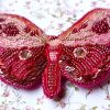 Pink Butterfly Brooch - Image 4