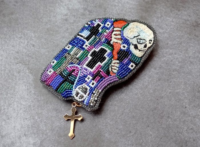 La Camarde Brooch - Image 2