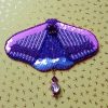 Purple Butterfly Brooch 2