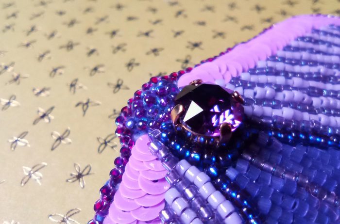 Purple Butterfly Brooch 2 - Image 7