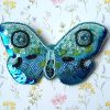 Broche Papillon Bleu 2