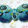 Broche Papillon Bleu 2 – Image 3