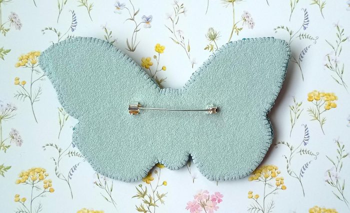 Broche Papillon Bleu 2 – Image 5