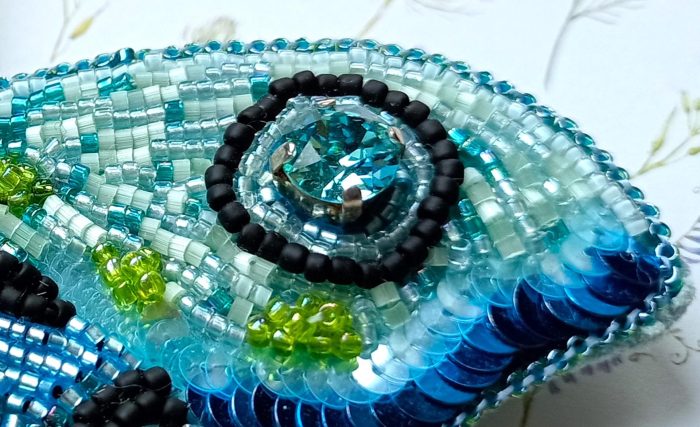 Broche Papillon Bleu 2 – Image 7