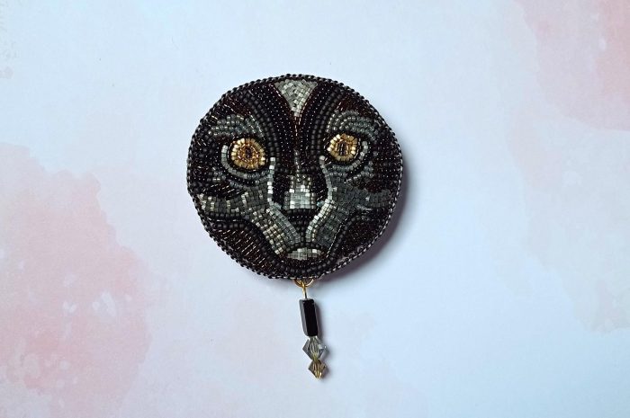 Broche Chat Sorcière