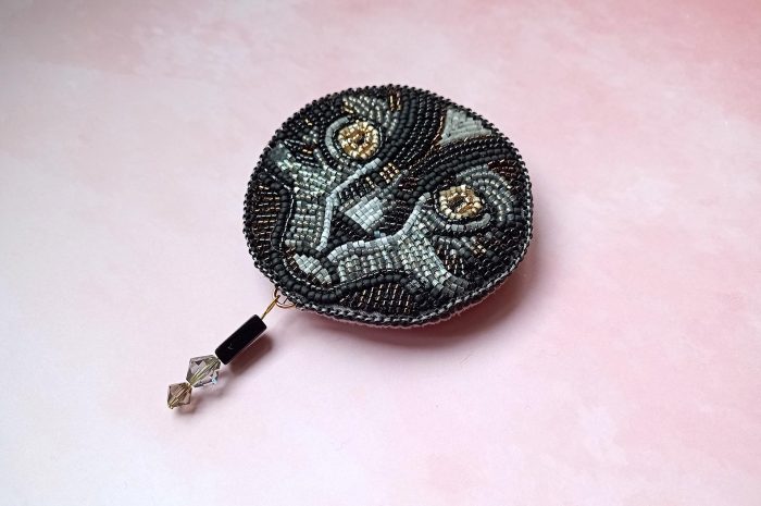 Broche Chat Sorcière – Image 3