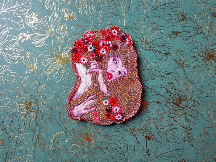 Broche Rouge coquin – Image 2