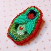 Matriochka Doll Aminata Brooch - Image 2