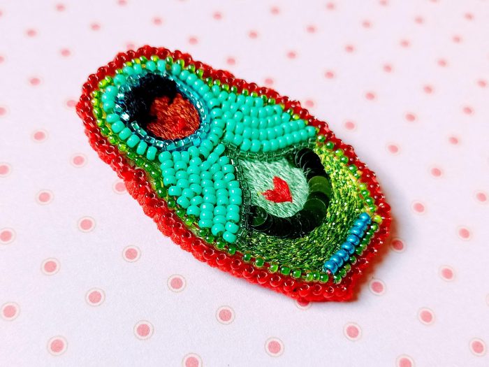 Matriochka Doll Aminata Brooch - Image 3