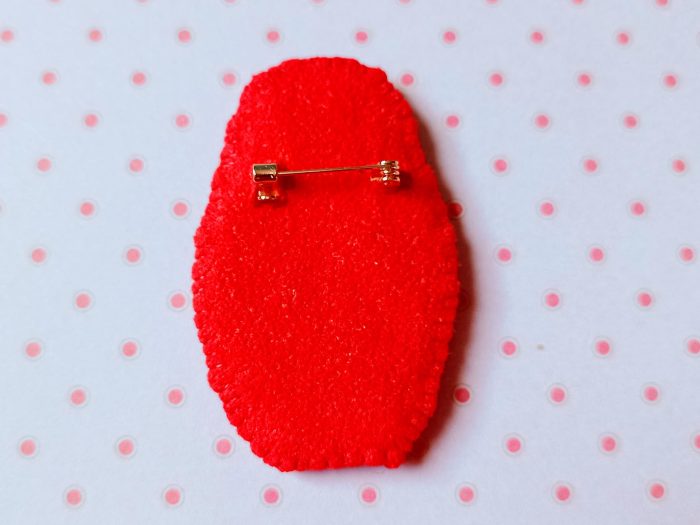 Matriochka Doll Aminata Brooch - Image 4