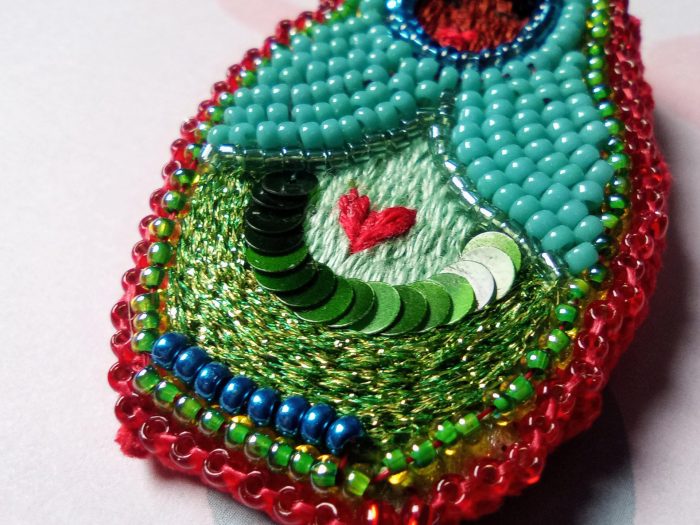 Matriochka Doll Aminata Brooch - Image 5